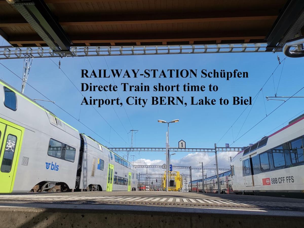 Boutique Hotel Bs16 Before Bern City Parking Gratis Schupfen Экстерьер фото